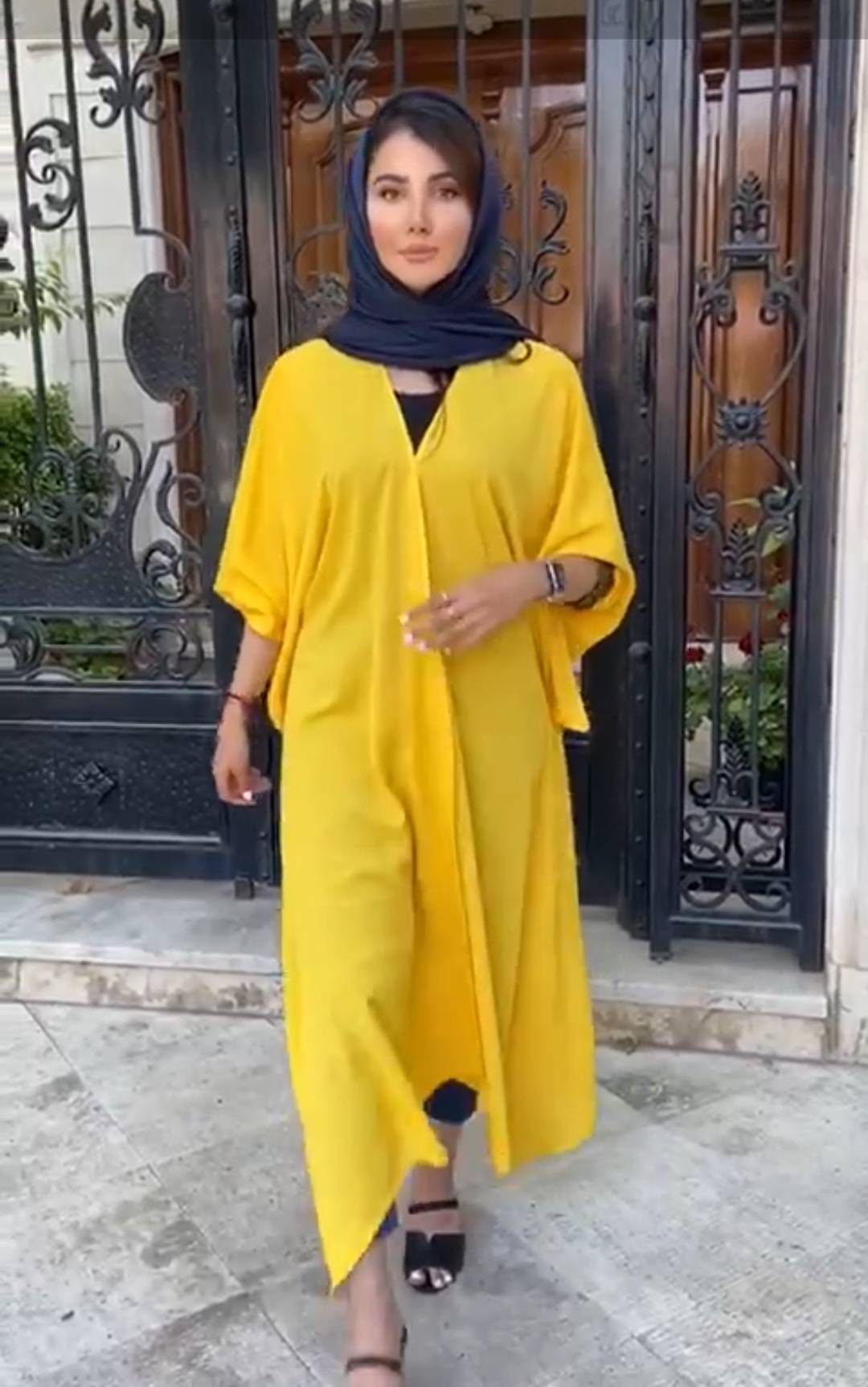 مانتو کرپ آستین لمه